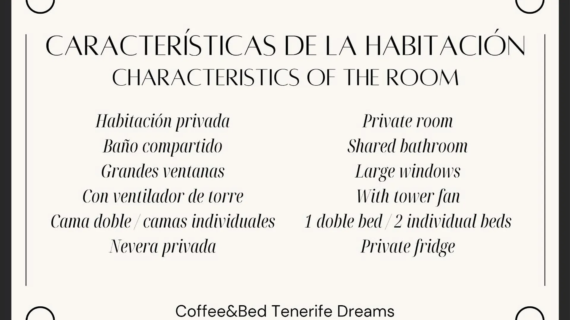 Tenerife Dreams Coffee&Bed Santa Cruz de Tenerife 0*,