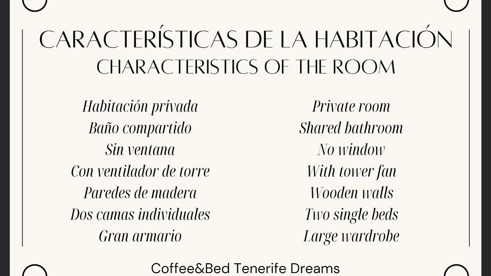 Tenerife Dreams Coffee&Bed Santa Cruz de Tenerife